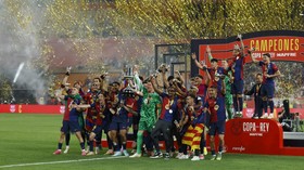 FOTO: Barcelona Juara Copa del Rey