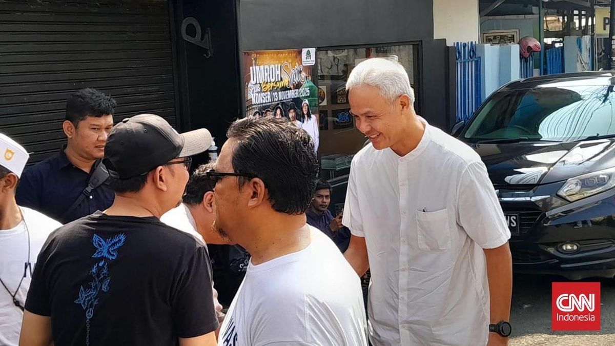 Ganjar hingga Armand Maulana Melayat ke Rumah Duka Bunda Iffet
