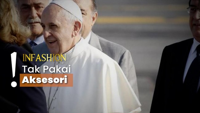 Mengenang Gaya Sederhana Paus Fransiskus, Ikonik dengan Jubah Putih