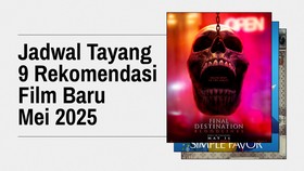 INFOGRAFIS: Jadwal Tayang 9 Rekomendasi Film Baru Mei 2025