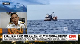 VIDEO: Kapal Ikan Asing Merajalela, Nelayan Natuna Merana