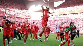 FOTO: Detik-detik Liverpool Resmi Juara Liga Inggris