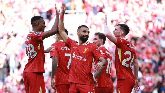 Berikut tujuh fakta menarik Liverpool jadi juara Liga Inggris 2024/2025.