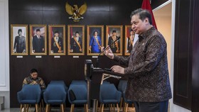 Airlangga Sebut Ekonomi RI Solid meski Situasi Panas Akhir-akhir Ini