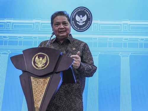 Airlangga Kejar RI Lolos dari Serangan Tarif 32 Persen Trump