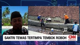 VIDEO: Santri Tewas Tertimpa Tembok Roboh