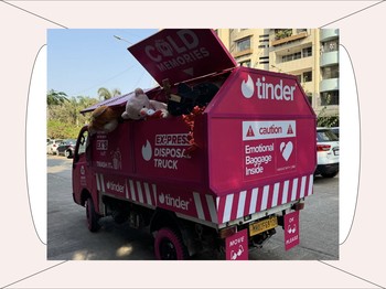 Tinder India Siapkan Truk Khusus untuk Buang Sampah Kenangan Mantan 
