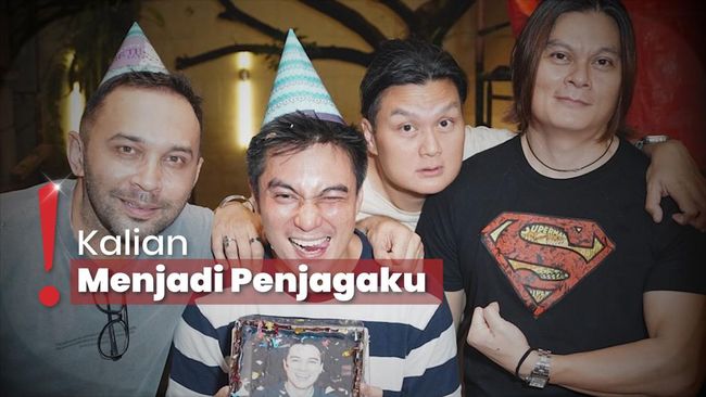 Momen Kemeriahan Ultah Baim Wong ke-44 Tahun, Kiano-Kenzo Tak Hadir