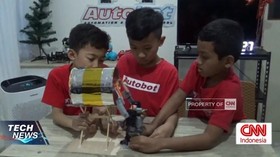VIDEO: CNN Tech Episode Robot Beduk
