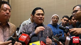 Erick Thohir Datangi Kantor KPK Sore Ini