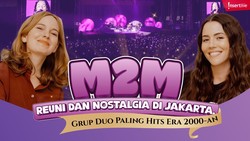 M2M Reuni dan Nostalgia di Jakarta, Grup Duo Paling Hits Era 2000-an