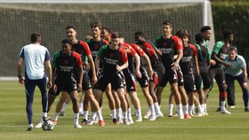 FOTO: Persiapan Sebelum Perang Arsenal vs PSG