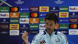 Arsenal Belum Juara Liga Champions, Arteta: Bukti Sulitnya Kompetisi Ini