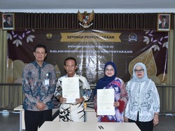 MPR RI dan UNNES Jalin Kerja Sama, Dorong Inovasi AI di Bidang Perpustakaan