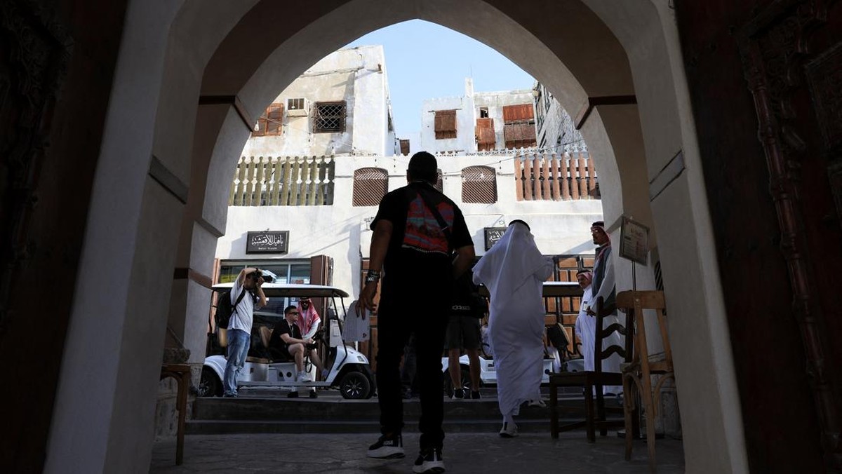 FOTO: Pesona Kota Tua 'Al-Balad' di Arab Saudi yang Memikat Wisatawan