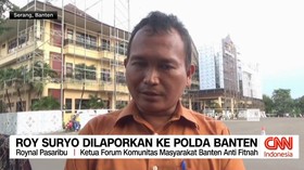 VIDEO: Roy Suryo Dilaporkan ke Polda Banten