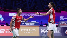 Rehan/Gloria Kalah Dramatis, Sabar/Reza Tumbang di Singapore Open