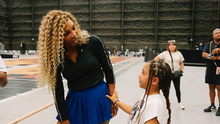 Serena Williams dan Sang Putri Olympia Serena Williams dan Sang Putri Olympia