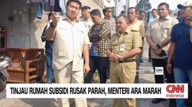 VIDEO: Tinjau Rumah Subsidi Rusak Parah, Menteri Ara Marah