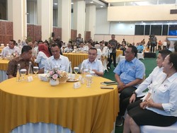Dasco, Teddy hingga Prasetyo Hadi Kumpul di DPR dengan Serikat Buruh