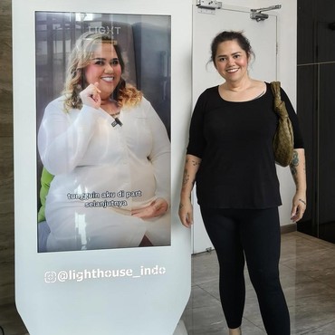 Penampilan Baru Jelita, Adik Olla Ramlan Usai Jalani Operasi Bariatrik