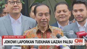VIDEO: Jokowi Angkat Bicara Soal Laporkan Tuduhan Ijazah Palsu