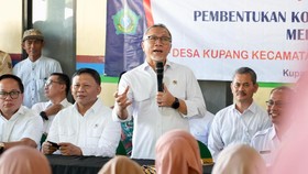 Zulhas Bahas Manfaat Kopdes Merah Putih di Sidoarjo