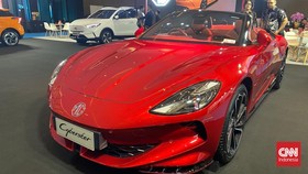 Tiga Mobil Listrik Andalan MG Mejeng di PEVS 2025