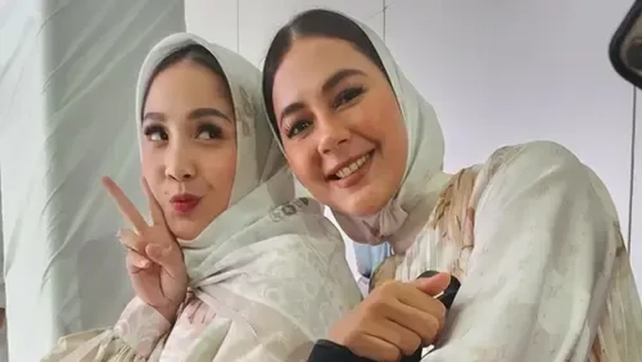 Nagita Slavina dan Paula Verhoeven