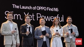 Oppo Find N5 Resmi Rilis di Indonesia, Segini Harganya