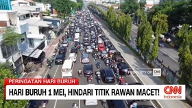 VIDEO: Hari Buruh 1 Mei, Hindari Titik Rawan Macet!