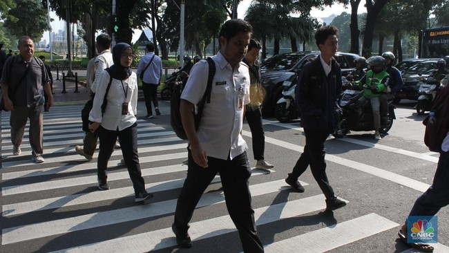 Hari Pertama Sekolah Antar Anak, ASN Bisa WFH