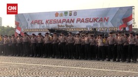 VIDEO: 14.000 Personel Dikerahkan Amankan Peringatan Hari Buruh Besok