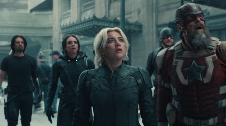 Cuplikan adegan dalam film Thunderbolts*