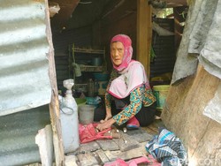 Miris! Lansia Penderita Kusta di Polman Tinggal di Gubuk Usai Dikucilkan Warga