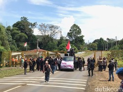 Warga di Luwu Timur Demo PT Vale Tuntut Hak Tanah di Jalur Seba-seba
