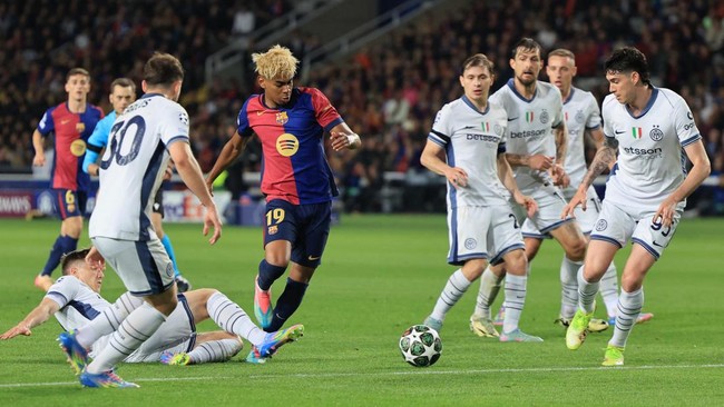 Simone Inzaghi memuji performa pemain muda Barcelona Lamine Yamal yang mencetak satu gol ke gawang Inter Milan di leg pertama semifinal Liga Champions.