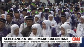 VIDEO: Keberangkatan Jemaah Calon Haji