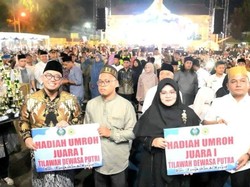 Juara MTQ ke-52 Sibolga Terima Hadiah Umrah dari Bakhtiar Sibarani