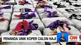 VIDEO: Penanda Unik Koper Calon Haji