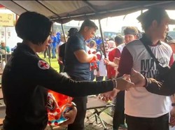 Polisi Beri Layanan Kesehatan Gratis Saat Peringatan May Day di Monas