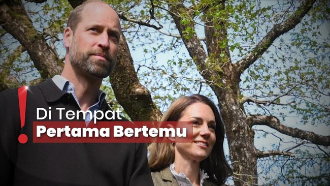 Pelukan Hangat Pangeran William dan Kate Middleton Rayakan Anniversary