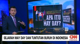 VIDEO: Sejarah May Day dan Tuntutan Buruh Di Indonesia
