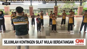 VIDEO: Sejumlah Kontingen Silat Mulai Berdatangan