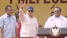 VIDEO: Prabowo Hadiri Peringatan Hari Buruh, KSPI: Ini Sejarah Baru