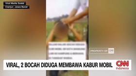 VIDEO: Viral 2 Bocah Diduga Membawa Kabur Mobil