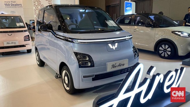 Mobil Listrik Termurah yang Dijual di PEVS 2025 Tak Sampai Rp200 Juta Mobil listrik termurah yang ditawarkan di PEVS 2025 adalah Wuling Air EV Lite 200 yang dilego Rp184 juta.