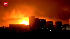 VIDEO: Detik-detik Drone Rusia Hantam Odesa Ukraina, 2 Orang Tewas