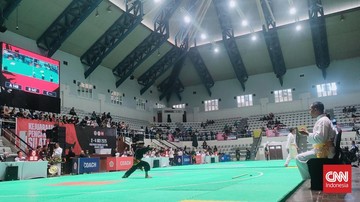 Berita Olahraga Terkini CNN Sport : Hari Kedua Kejuaraan Silat CNN Indonesia Piala Menpora Semarak