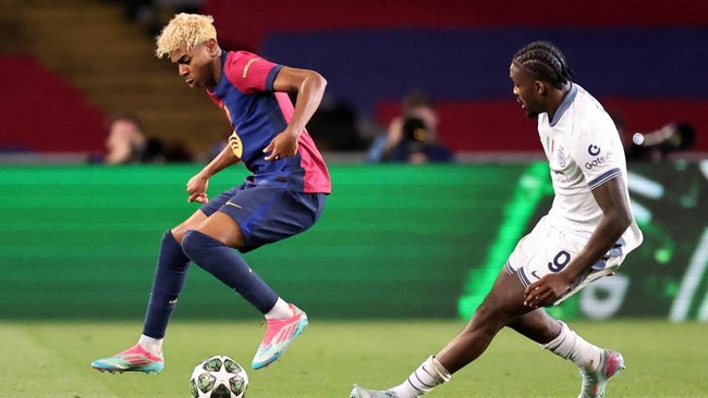 Lamine Yamal Pemain Terbaik Ketiga di Dunia Saat Ini Penyerang Inter Milan, Marcus Thuram, menolak anggapan winger Barcelona Lamine Yamal sebagai pemain terbaik di dunia saat ini.